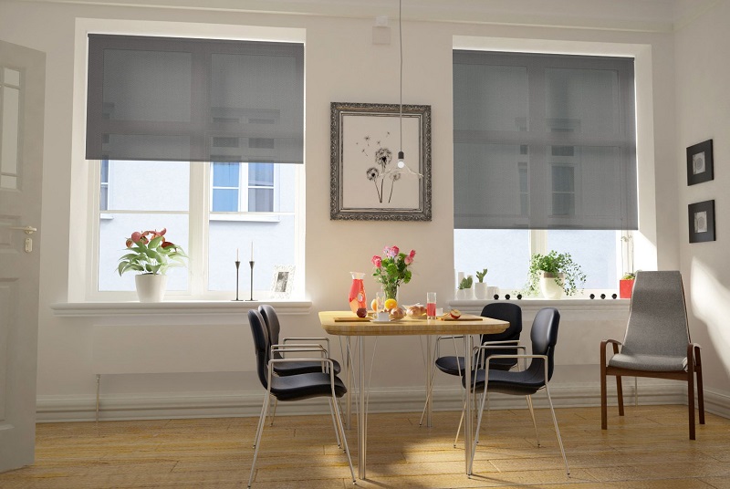 Màu cuốn màu xám đậm