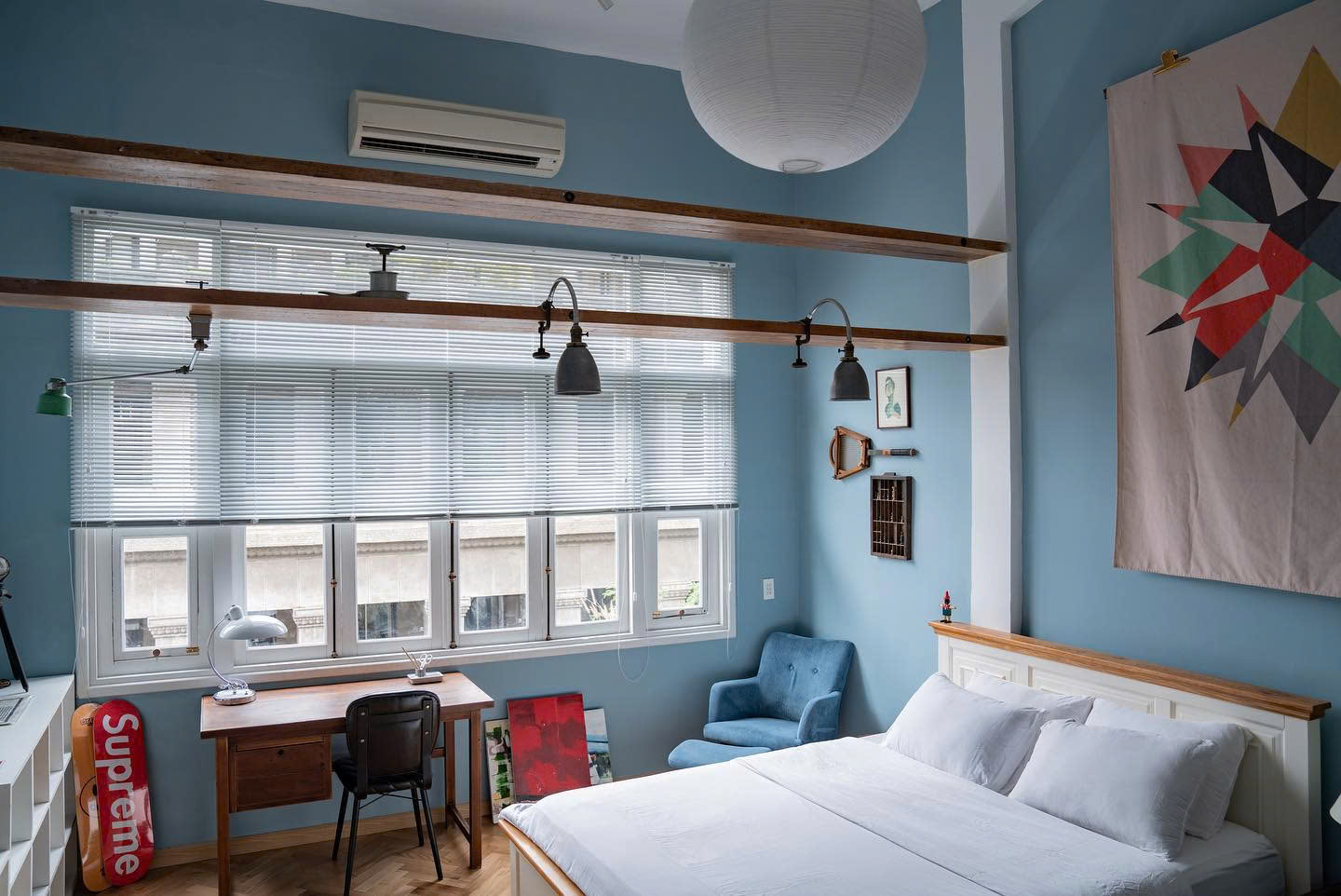 Màn nhôm trong phòng ngủ