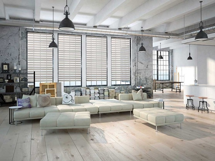 Màn cầu vồng mang lại làn gió mới cho phong cách Monochrome